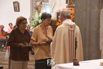 Misa y procesión de San Francisco en Telde/Francisco Javier Santana y Antonio Alí.